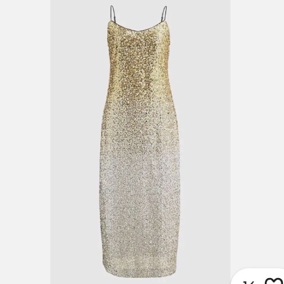J. Crew Dresses & Skirts - J.Crew Collection Gwyneth Ombré Sequin Celebration Slip Dress- Sz 10